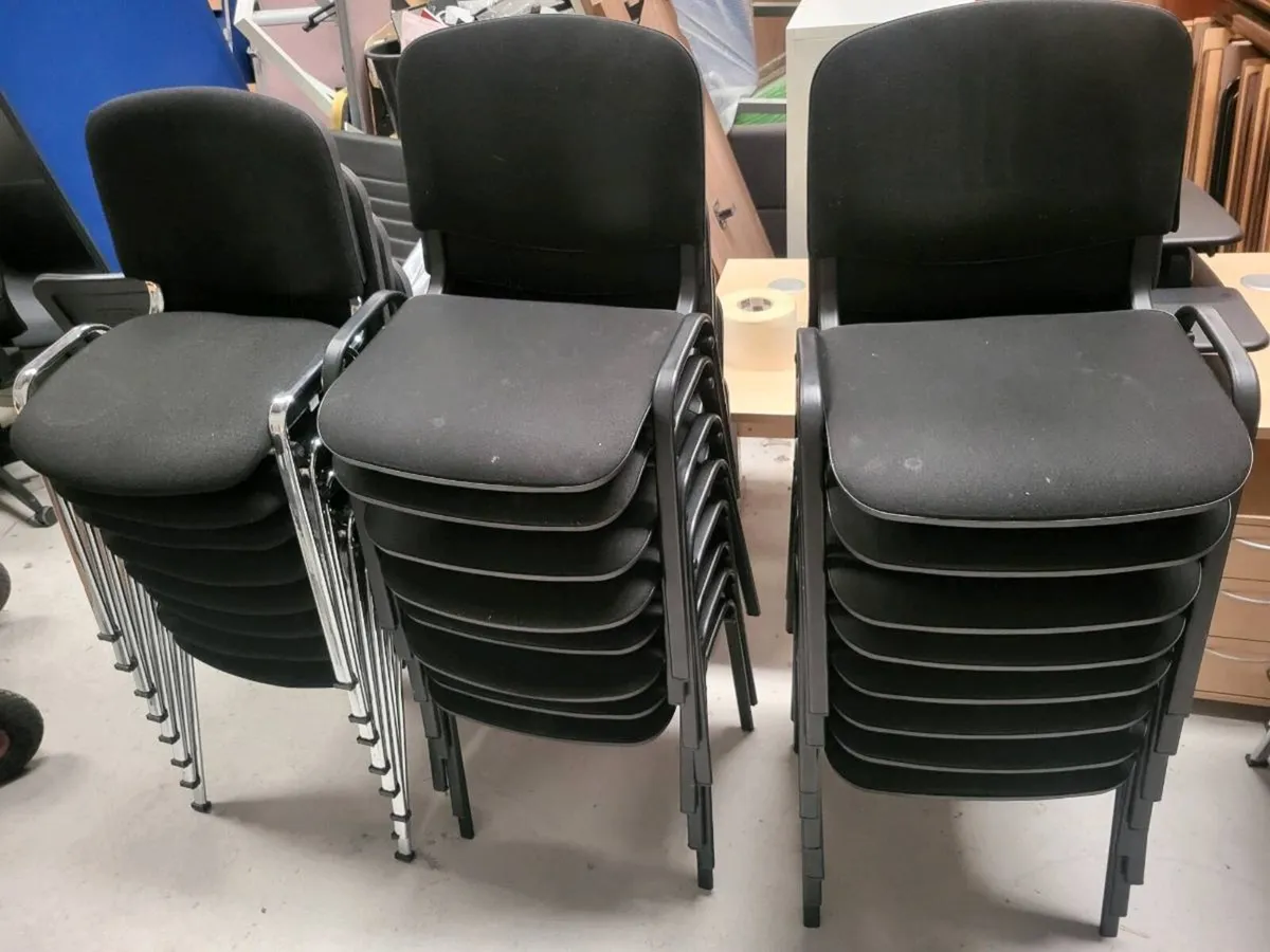 Job Lot of 24 Chairs. Suit Site Office/Canteen et - Image 2