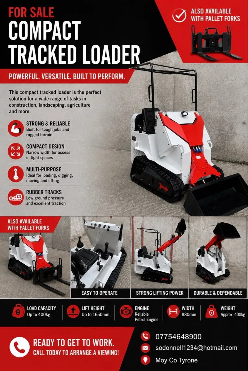 Mach pro mini skid steer - Image 1
