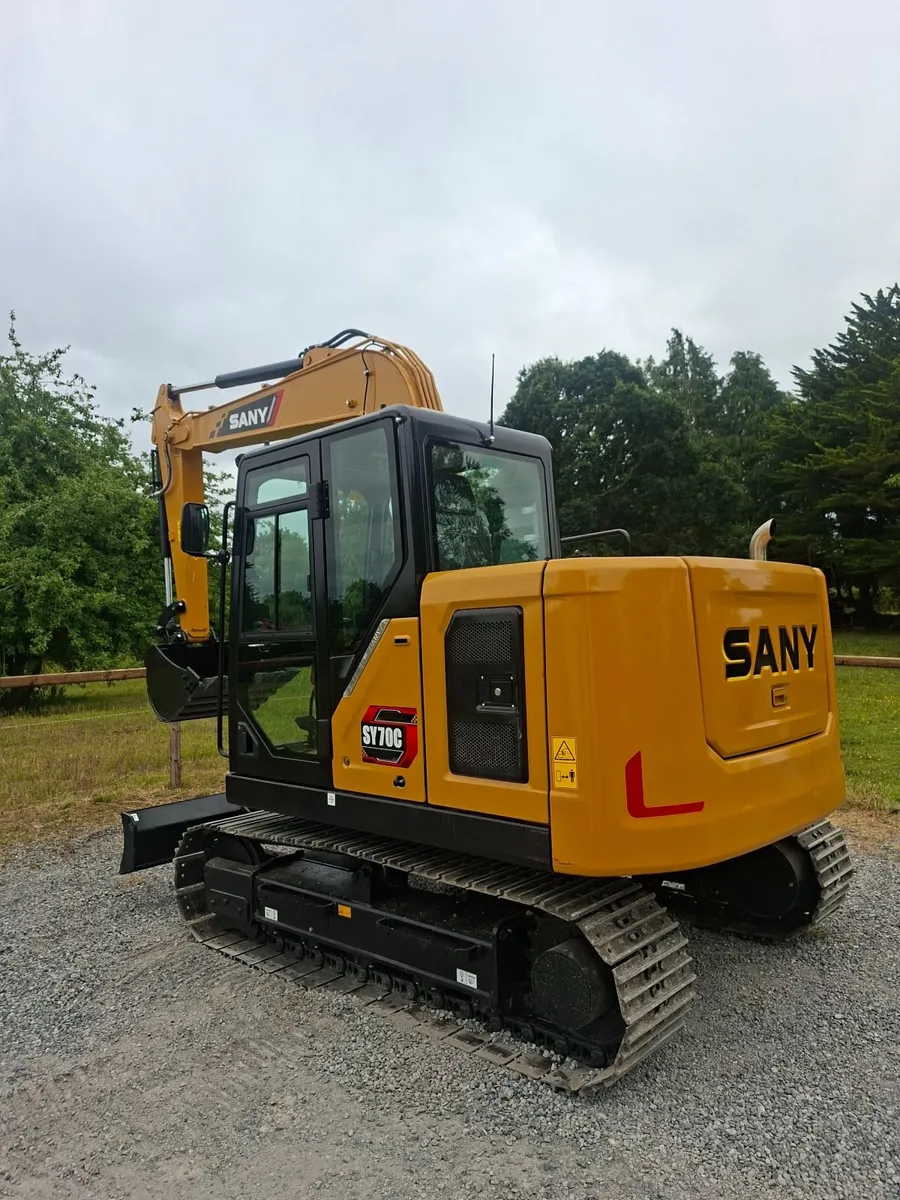 New Unused 2026 Sany SY70C 7 ton Quick hitch - Image 2