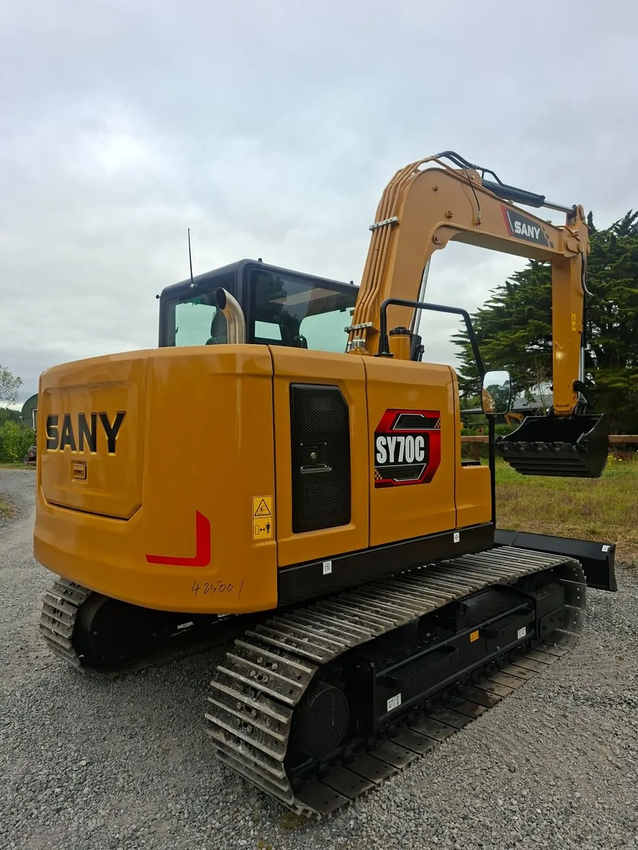 New Unused 2026 Sany SY70C 7 ton Quick hitch - Image 3