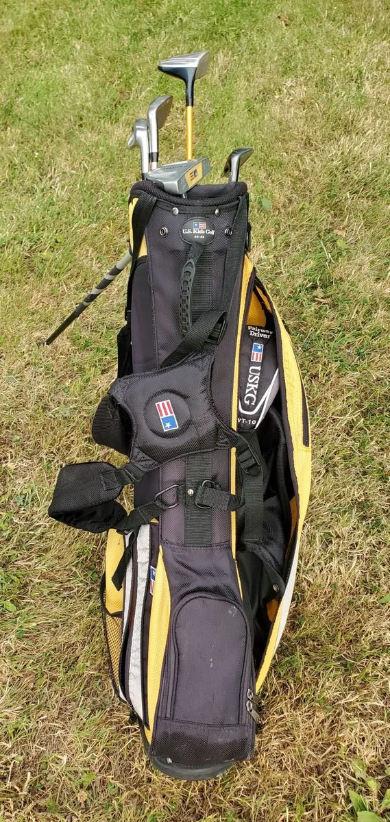 US Kids 63" Junior Golf Clubs & Bag - Image 2