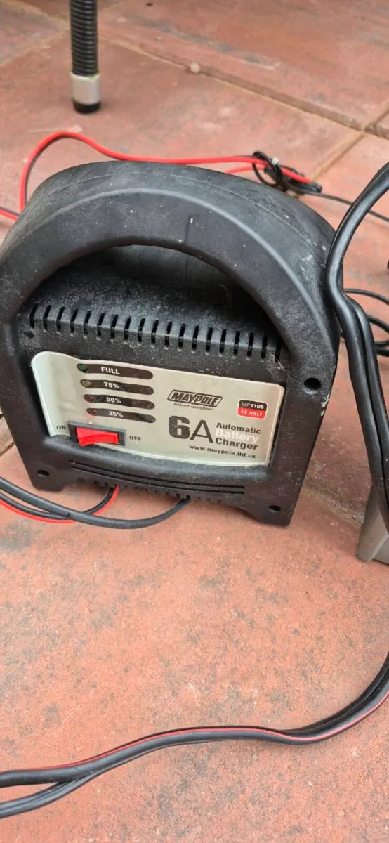 Rhino 55lb Electric Trolling Motor + 12V Battery + - Image 3