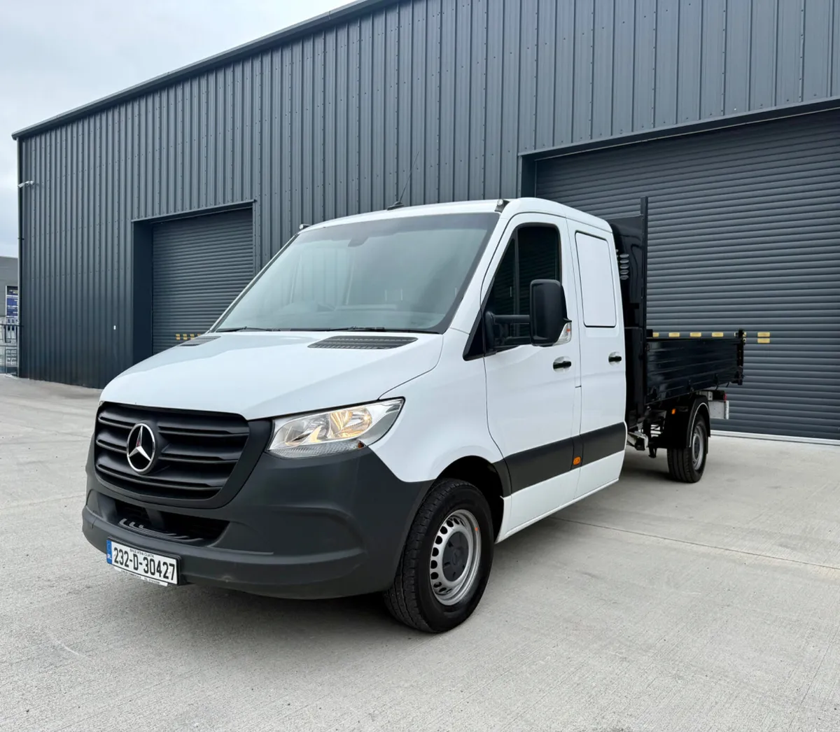 2023 Mercedes Sprinter Twin Cab Dropside Tipper – - Image 3