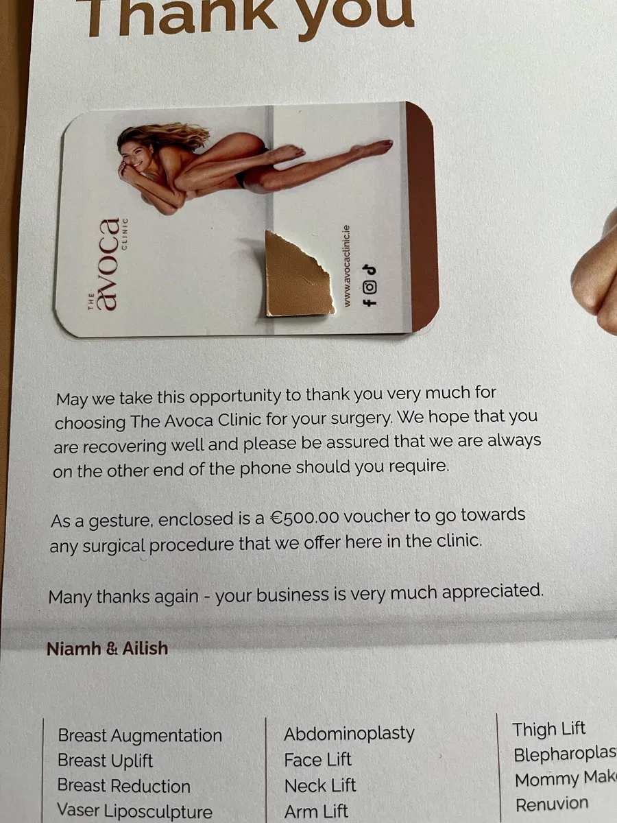 Avoca Clinic Voucher - Image 3