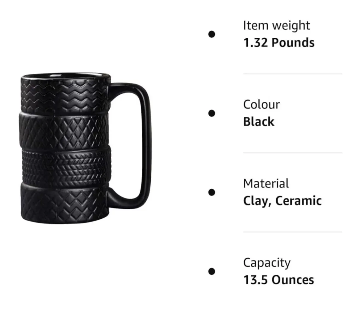 Ceramic Tyre Mug - Image 4