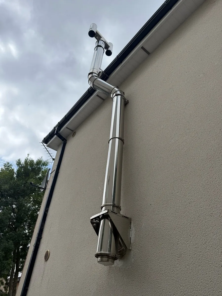 Twin Wall Insulated Stainless Steel Chimney / Flue - Image 2