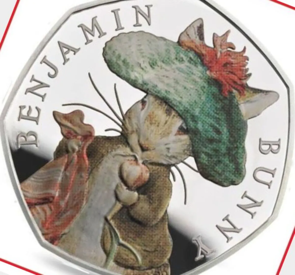 Silver Proof,.. Benjamin Bunny - Image 1