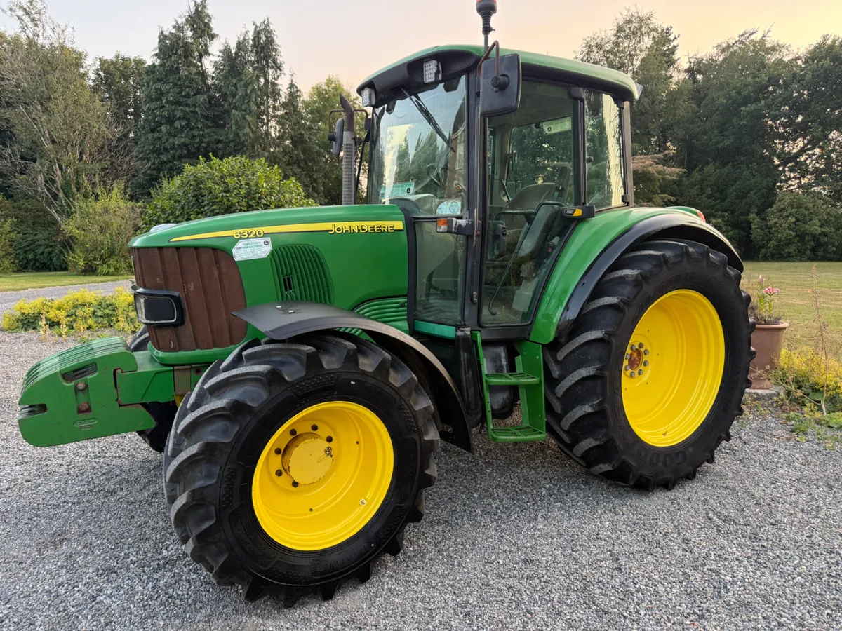 2007 John Deere 6320 PQ 40k €29950 NO VAT - Image 2
