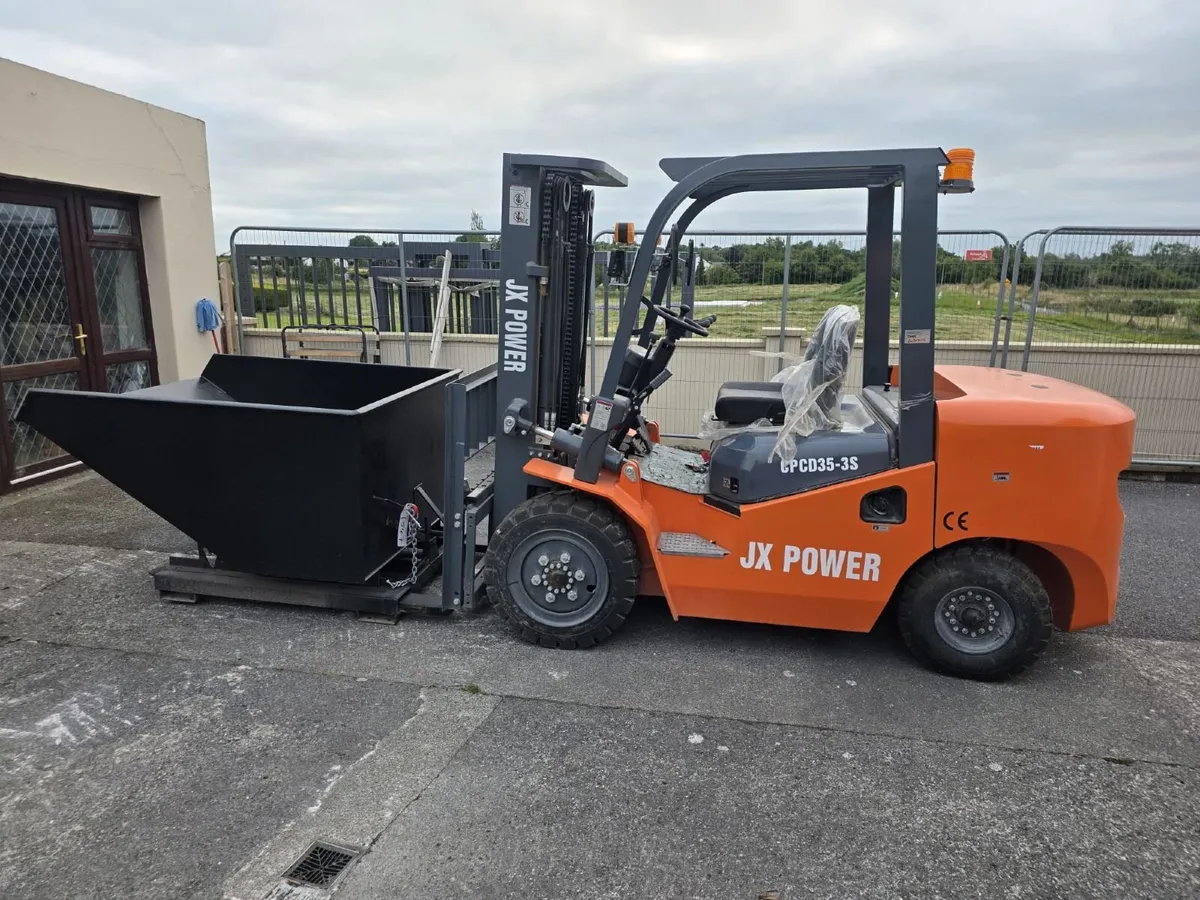 NEW JX POWER 3.5T Diesel Forklift | 4.5m 3 Stage M - Image 1