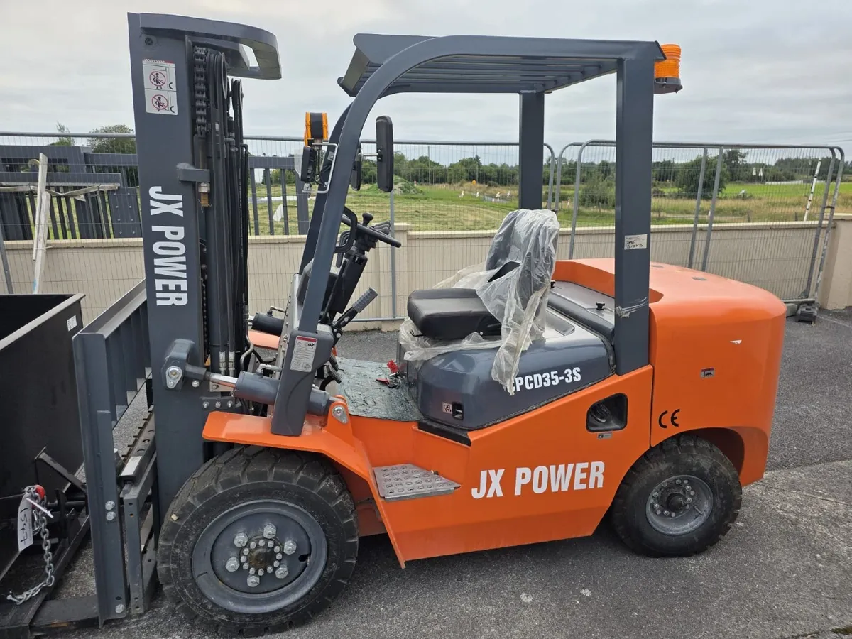NEW JX POWER 3.5T Diesel Forklift | 4.5m 3 Stage M - Image 2