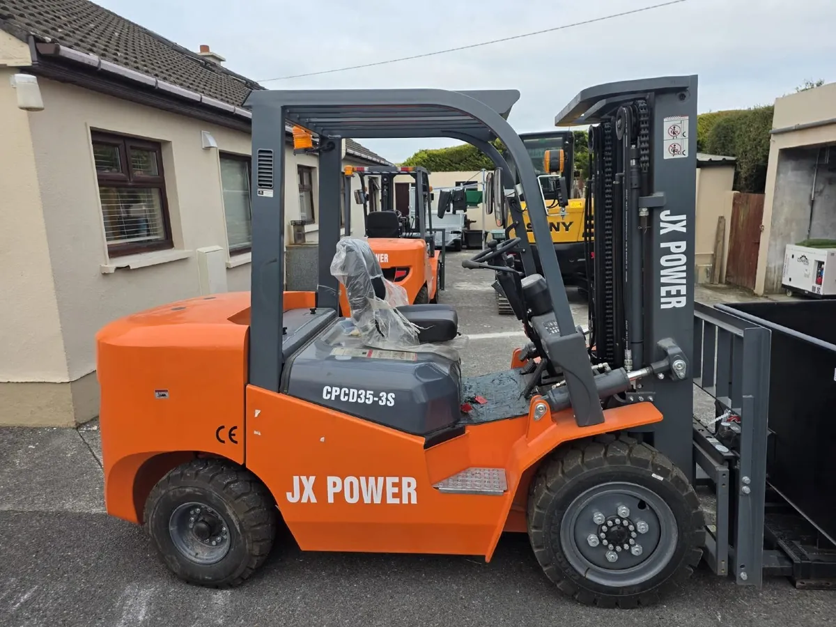 NEW JX POWER 3.5T Diesel Forklift | 4.5m 3 Stage M - Image 4
