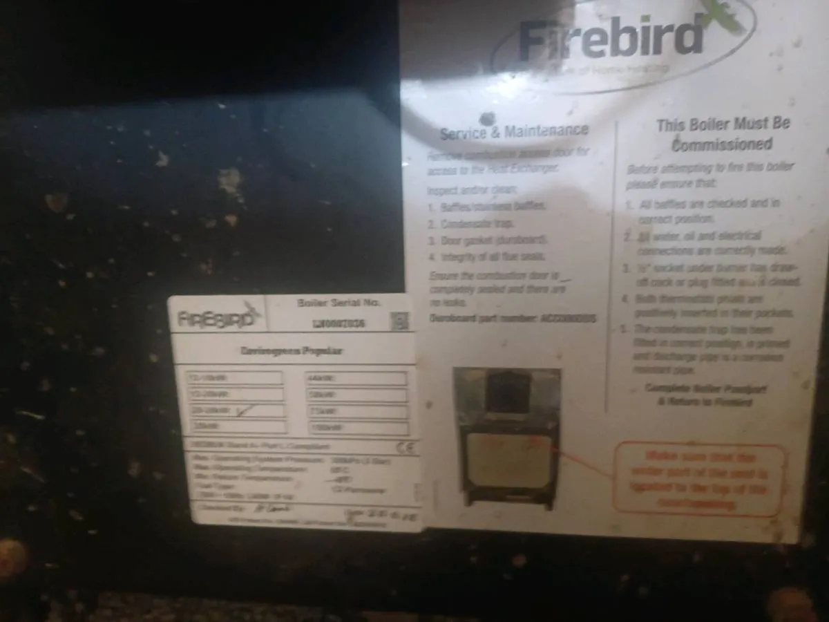 Firebird condensing oil boiler - Image 4