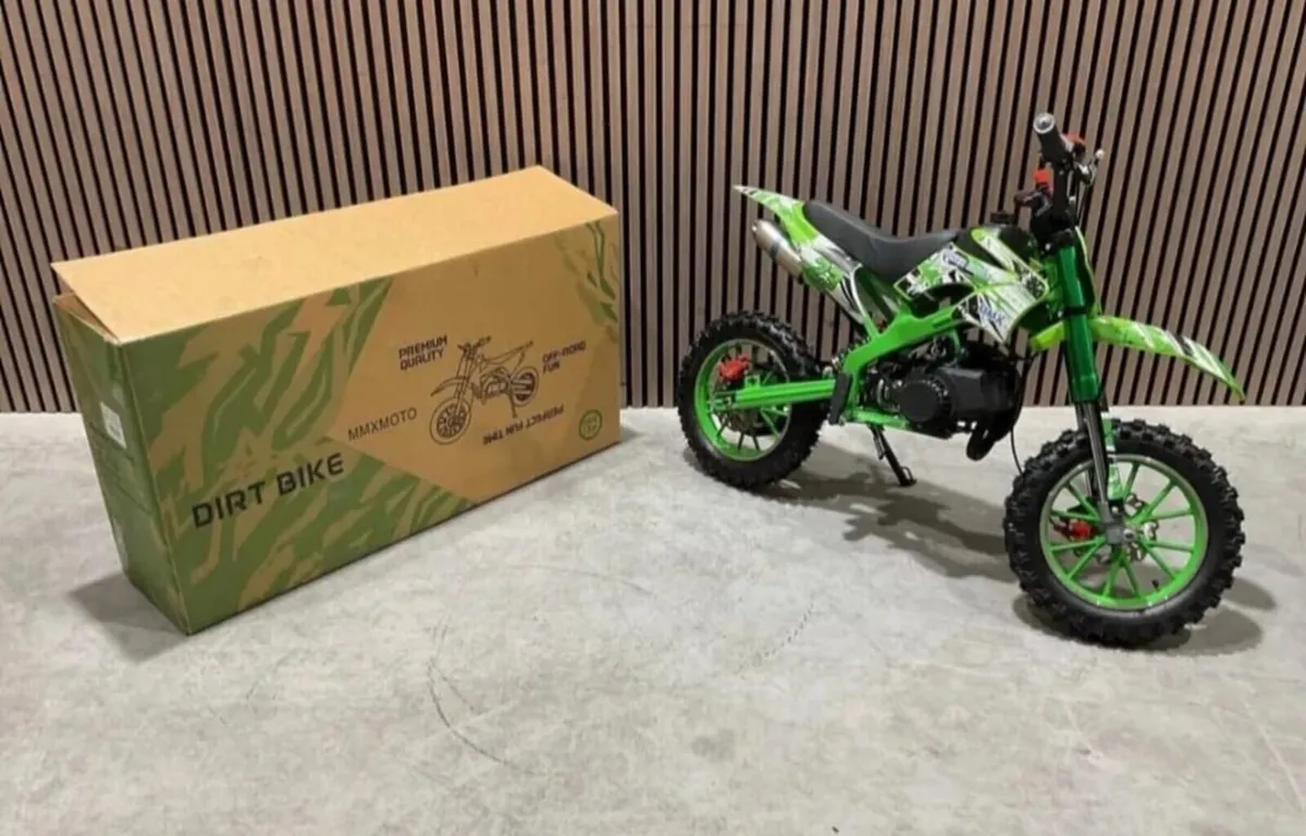 50cc 2stroke key and pull start mini qaud - Image 2