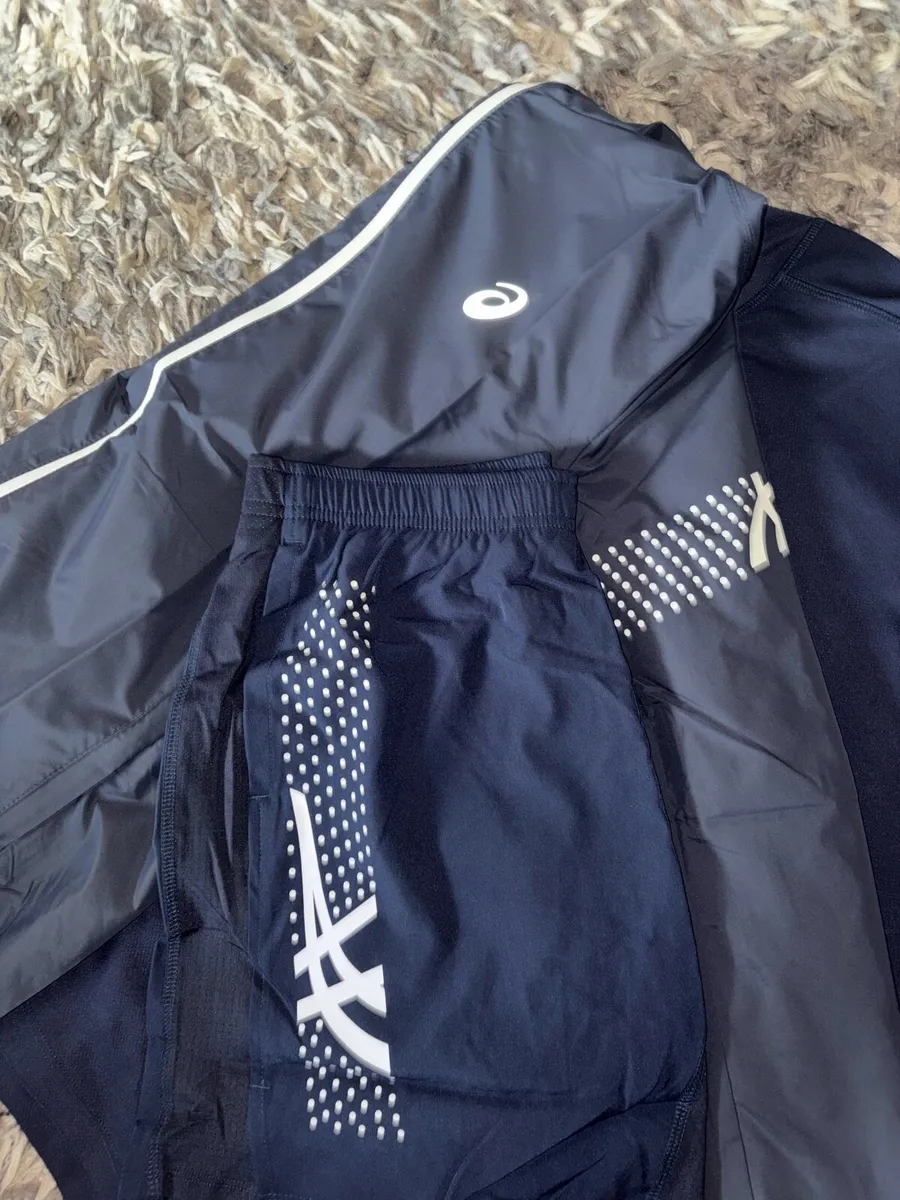 ASICS men’s navy gym set - Image 3