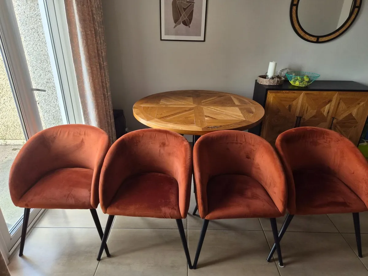 Velvet Dining chairs - Image 3