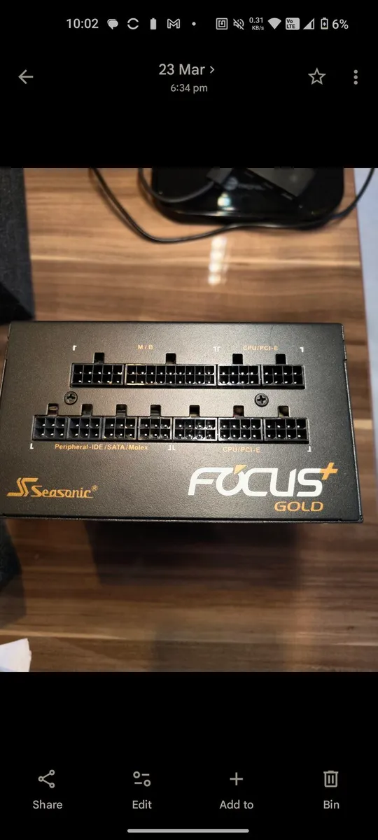 Seasonic Gold 650W PSU - Image 2