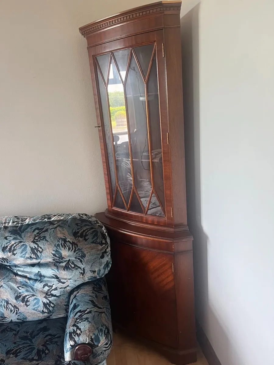 Antique  display  storage cabinet