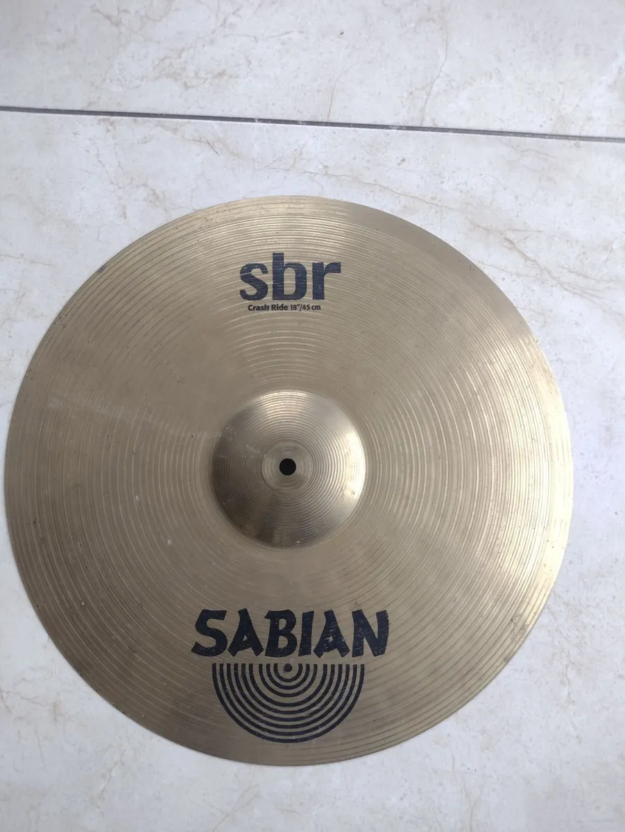 Sabian Crash/Ride Cymbal. - Image 1