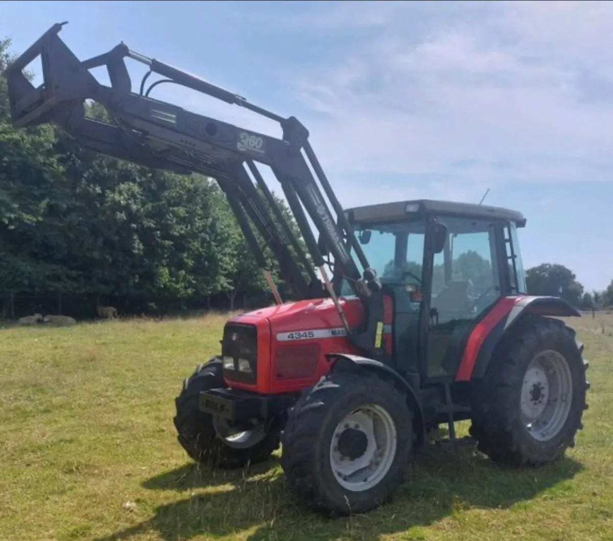 Massey Ferguson 4345 - In mint condition with low - Image 1