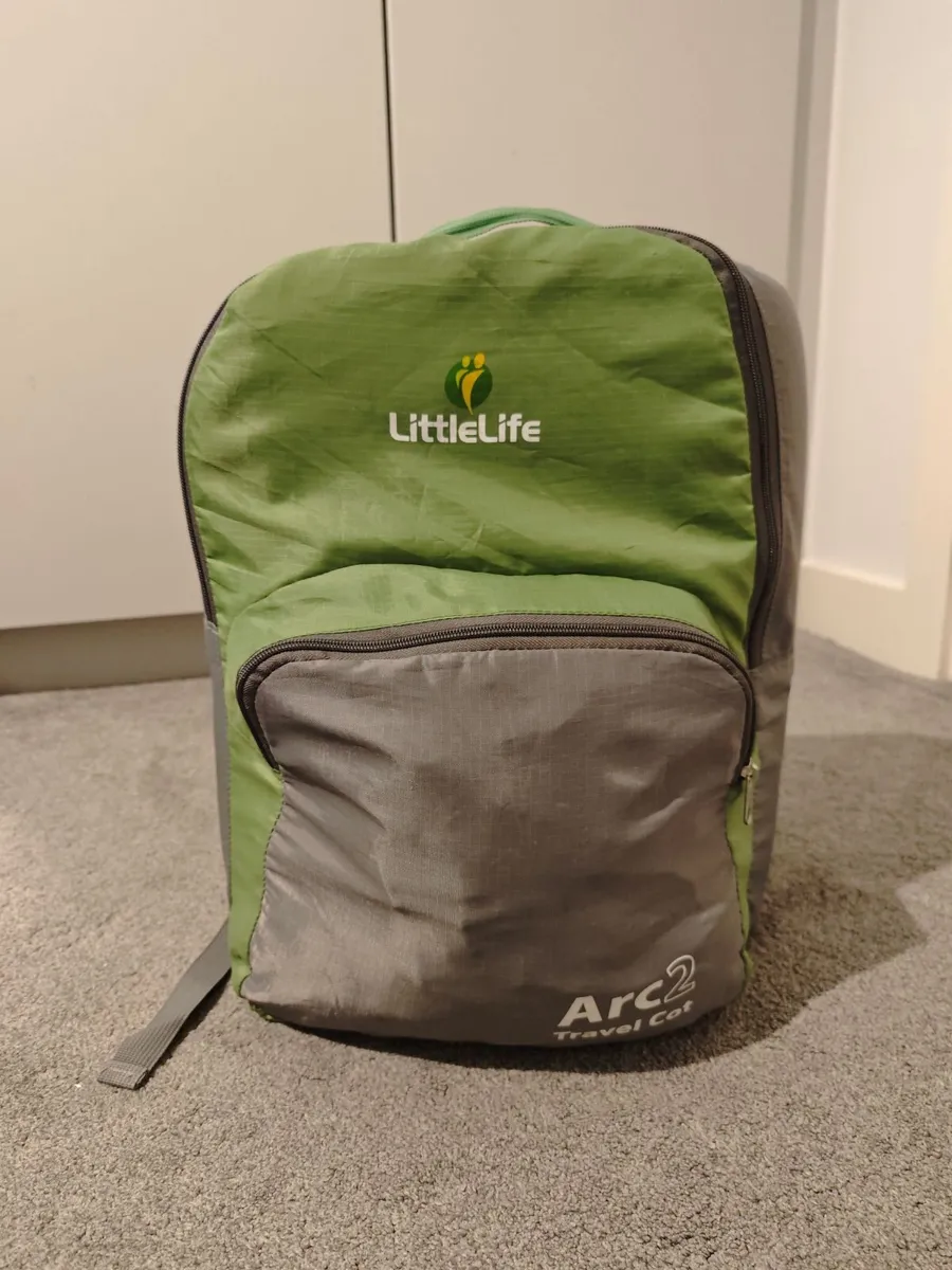 LittleLife Arc 2 Portable Travel Cot - Image 1