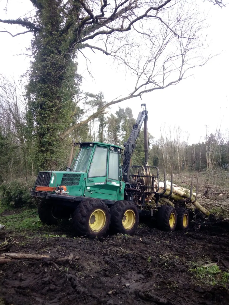 Timber jack 1110c forwarder - Image 3