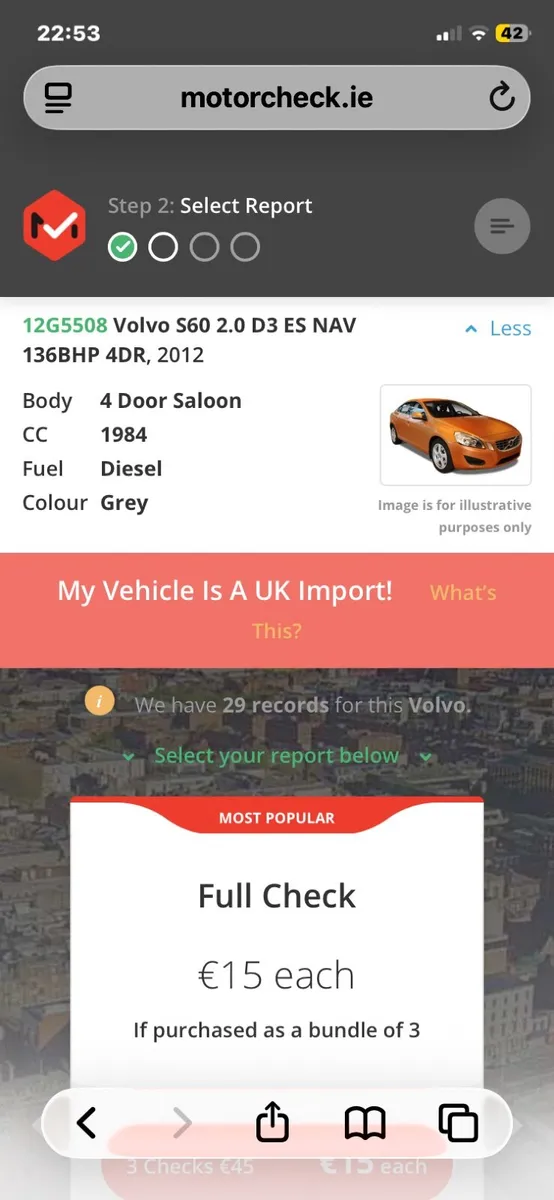 2012 Volvo s60 2.0 diesel d3 nct until April 2027 - Image 4