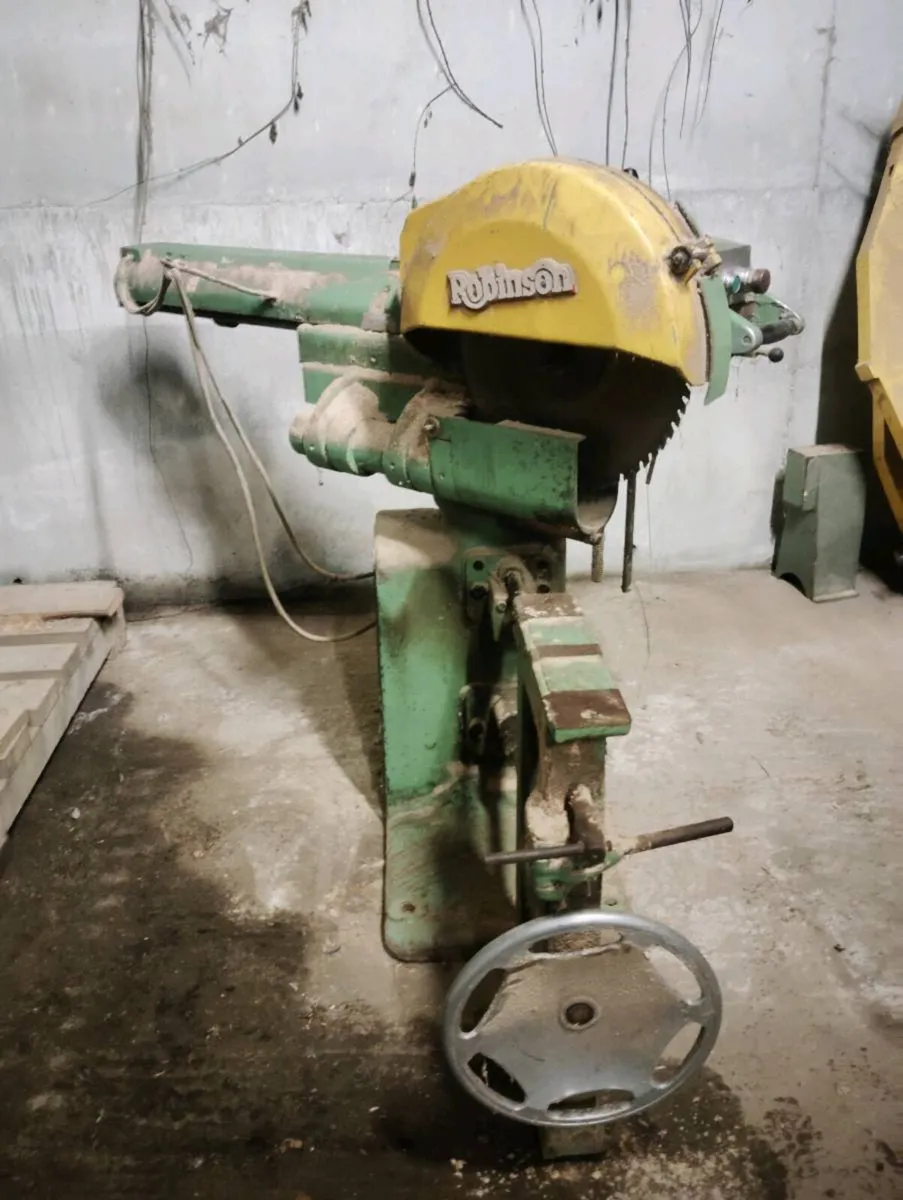 Cross cut saw. Robinson wadkin - Image 1