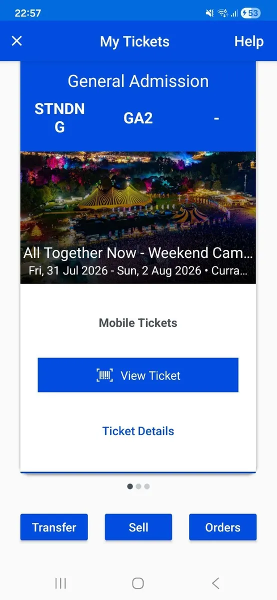 All together now tickets