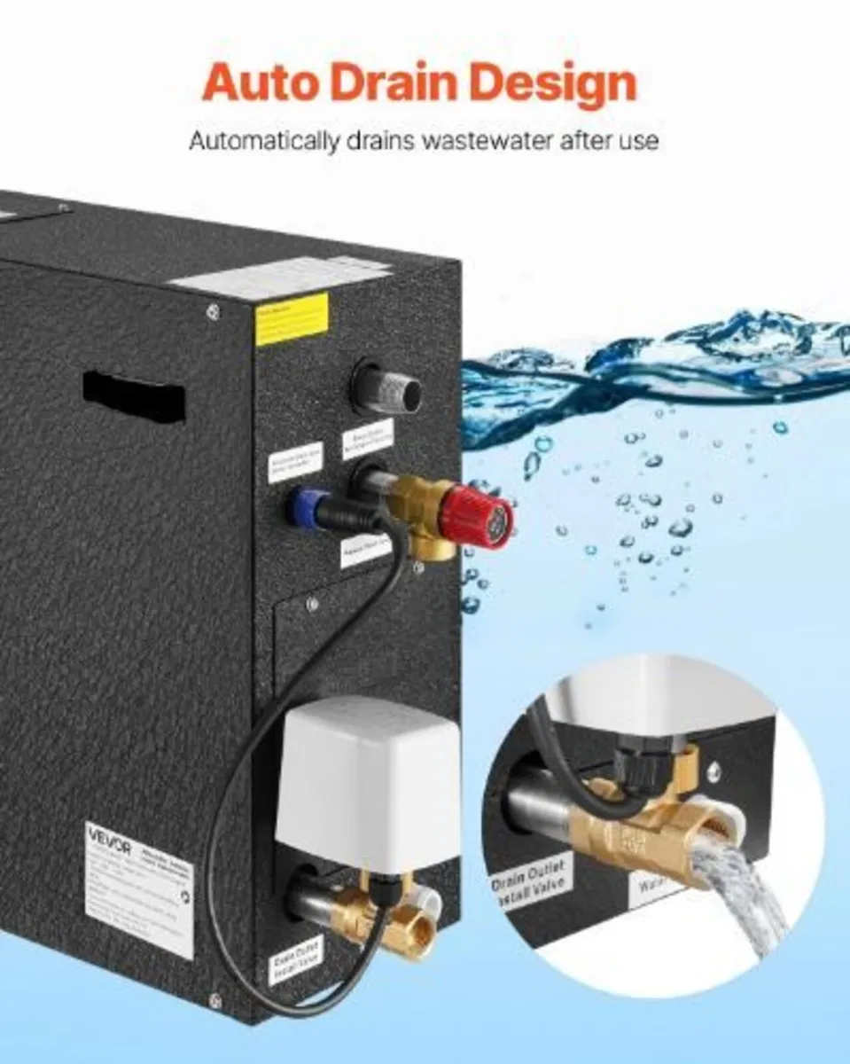 Steam Generator, 7.5 kW Steam Shower - Image 3