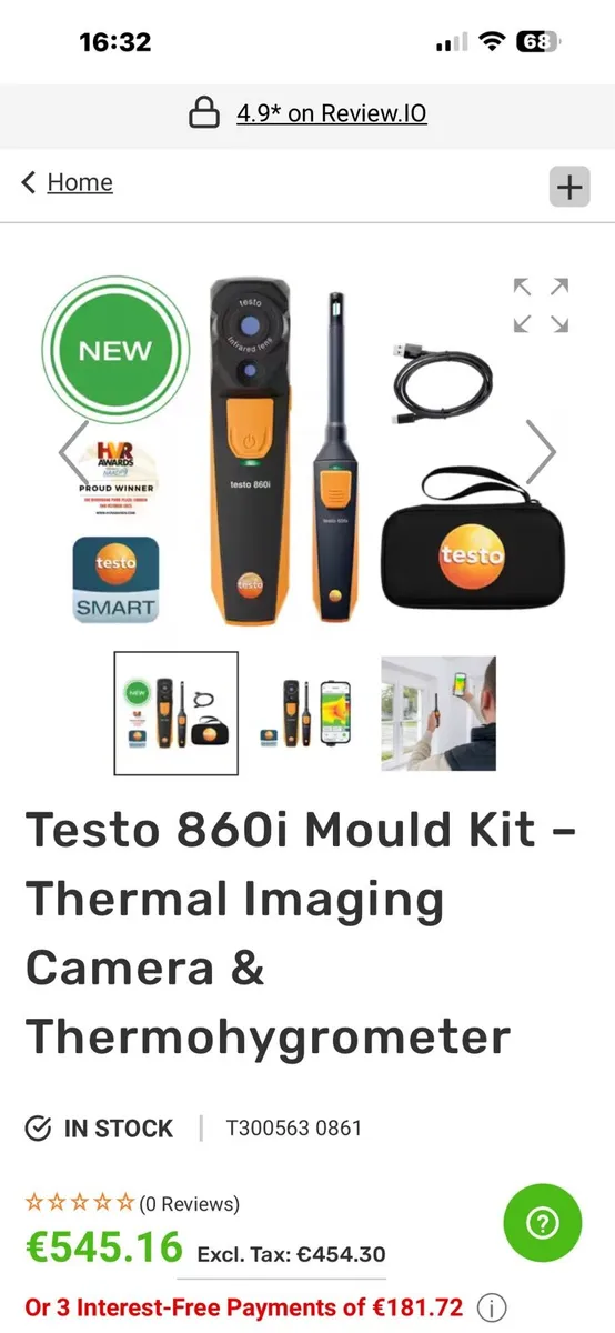 Thermal Imaging camera testo 860i - Image 1
