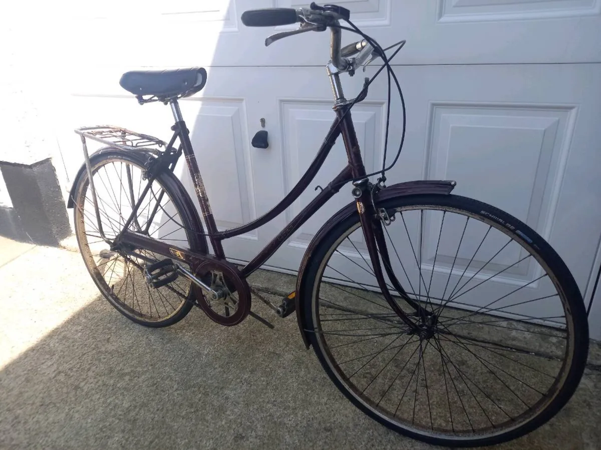 Vintage Raleigh Bicycle - Image 1