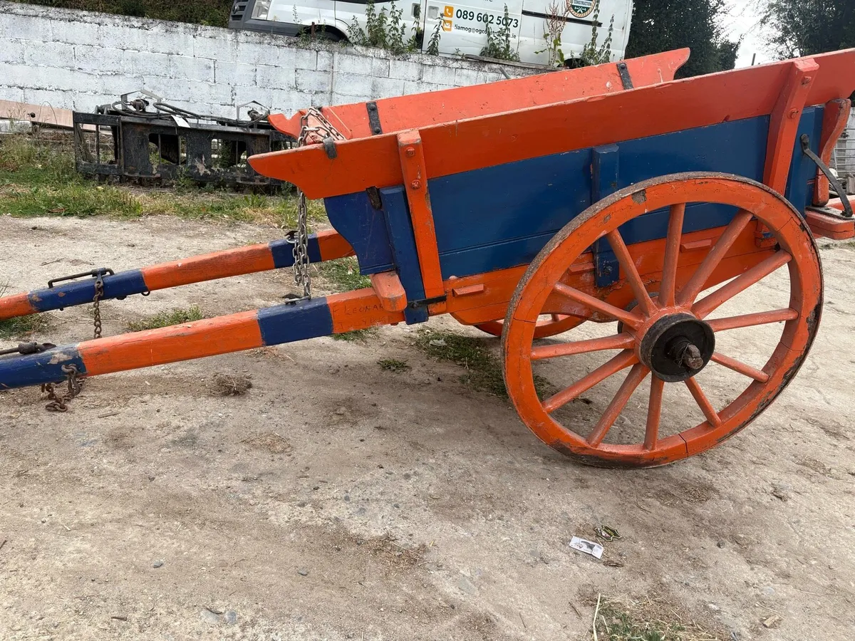 Very rare pony farm cart - Image 2