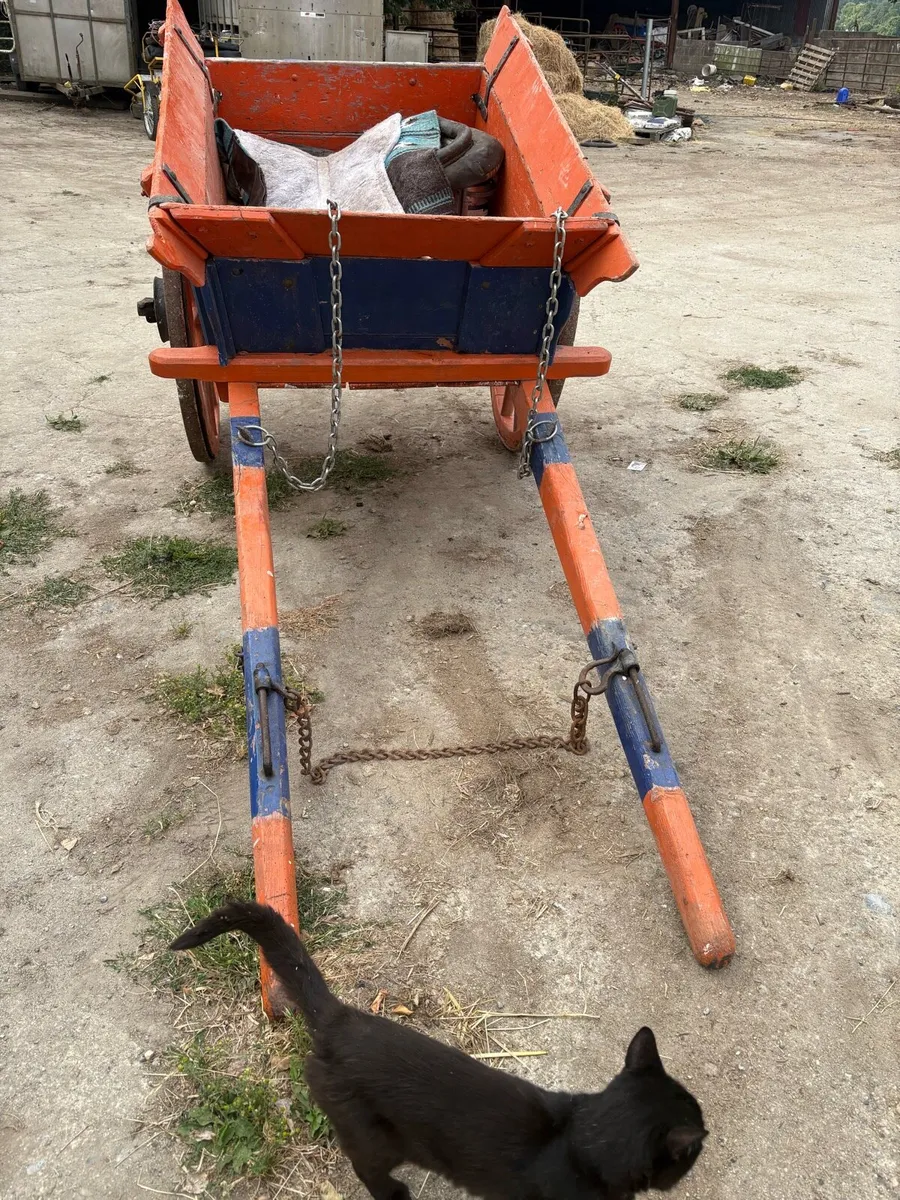 Very rare pony farm cart - Image 1