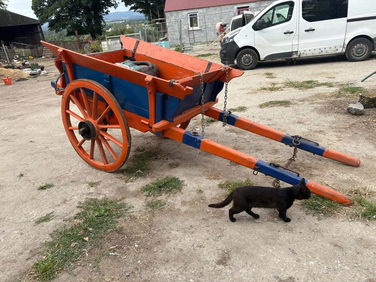 Very rare pony farm cart - Image 3