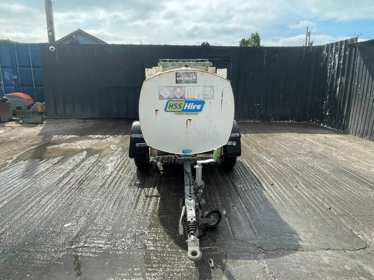 950L Bunded Diesel Bowser – Towable Fuel Trailer ( - Image 2