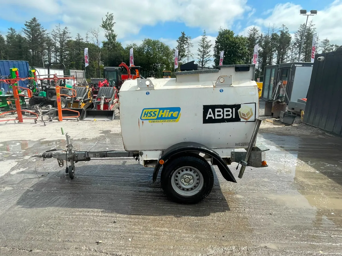 950L Bunded Diesel Bowser – Towable Fuel Trailer ( - Image 4