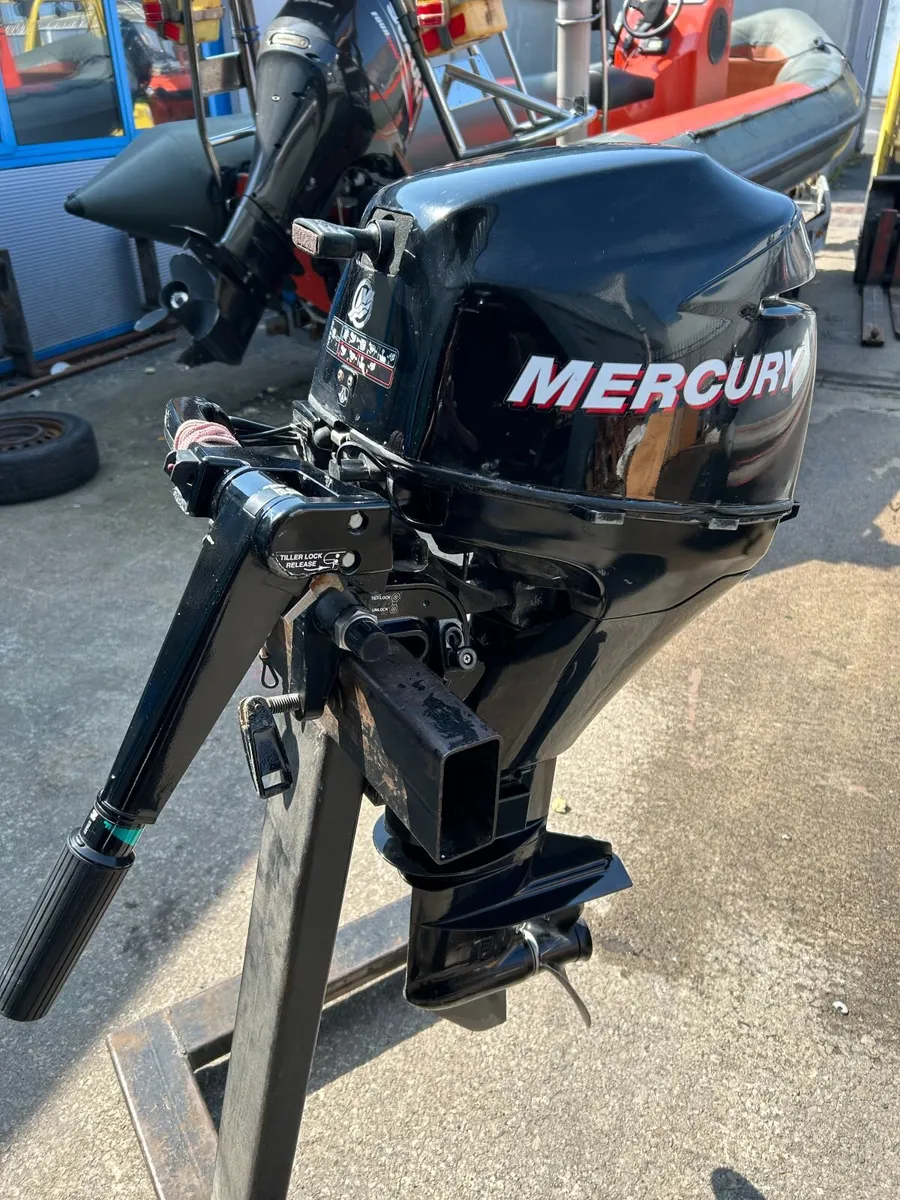 Mercury 9.9hp Four Stroke Short Engine - Image 1
