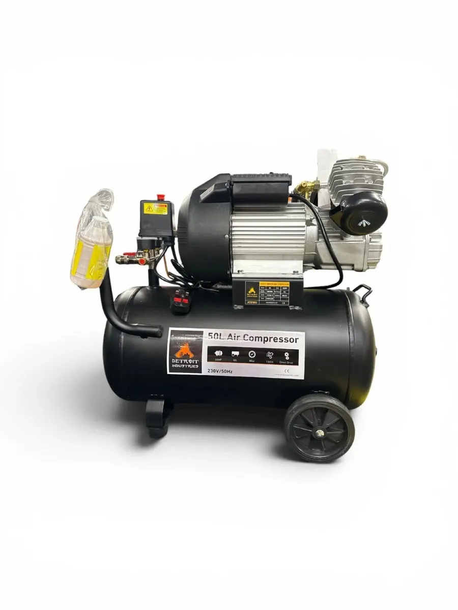 50L 3HP Direct Drive Air Compressor Garage - Image 1