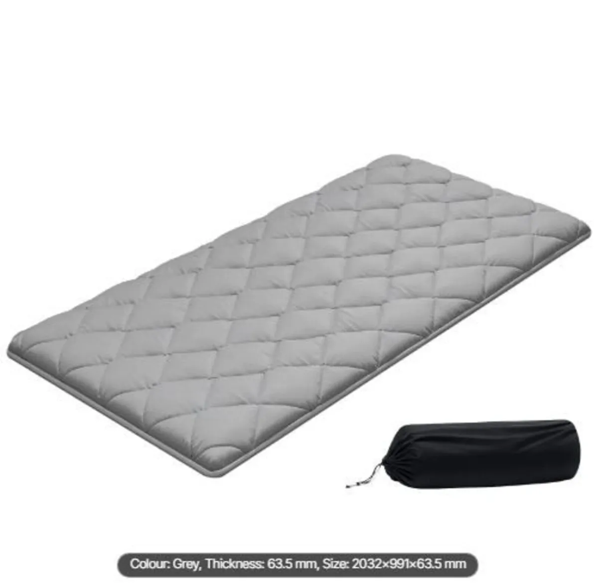 Japanese Tatami Mat, Twin Size Foldable - Image 3