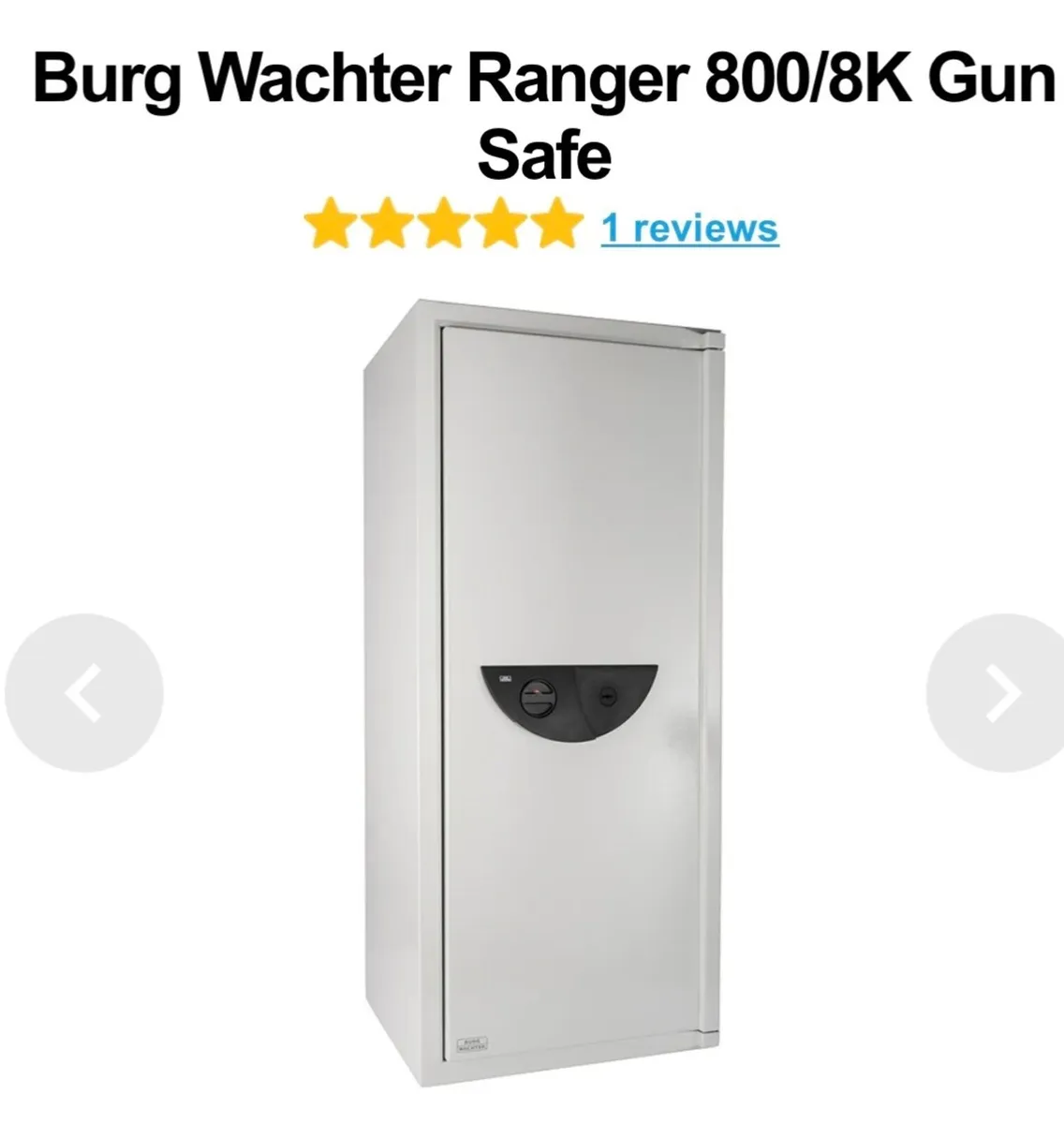 Burg Wachter Ranger 800 Gun safe - Image 3