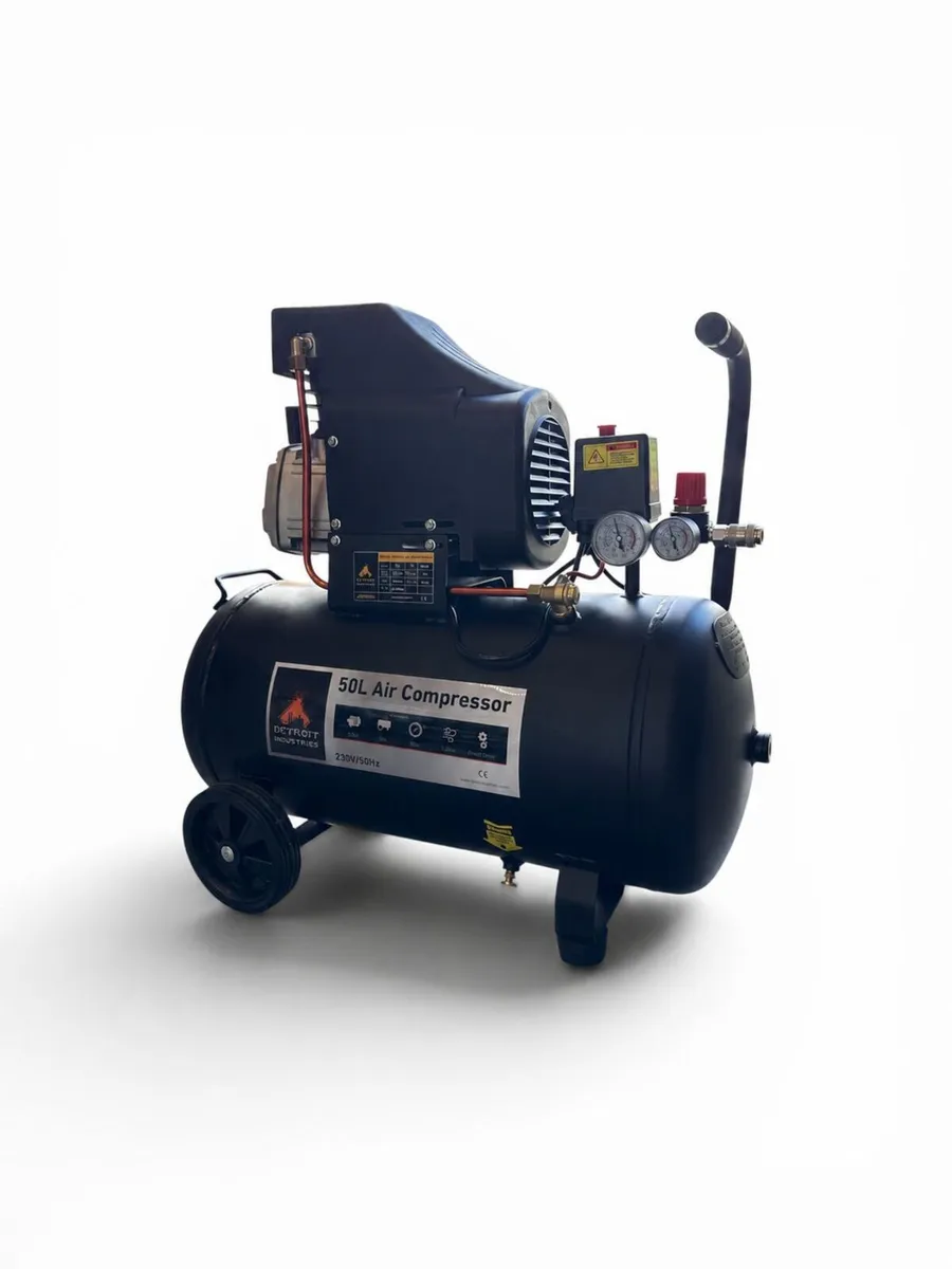 50L Direct Drive Air Compressor Garage - Image 1