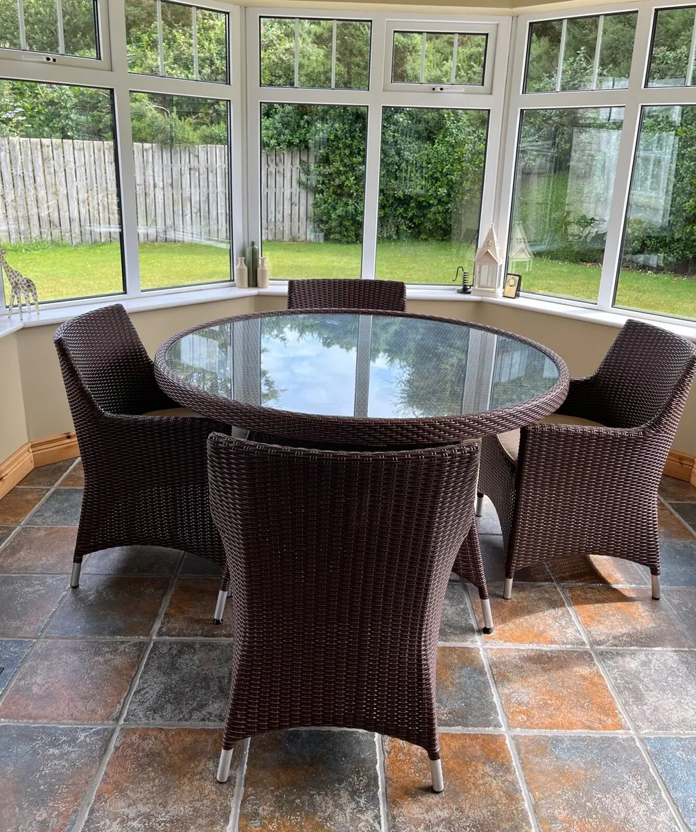 Marks and Spencer table and chairs - Image 1