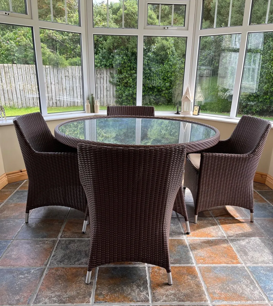 Marks and Spencer table and chairs - Image 2