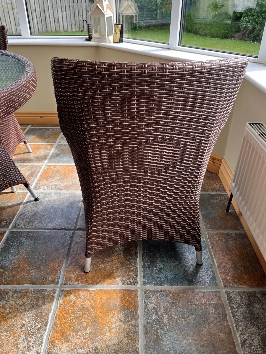 Marks and Spencer table and chairs - Image 4