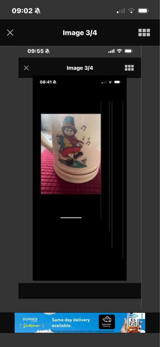 Good Luck From Ireland Ceramic Tankard - Image 3