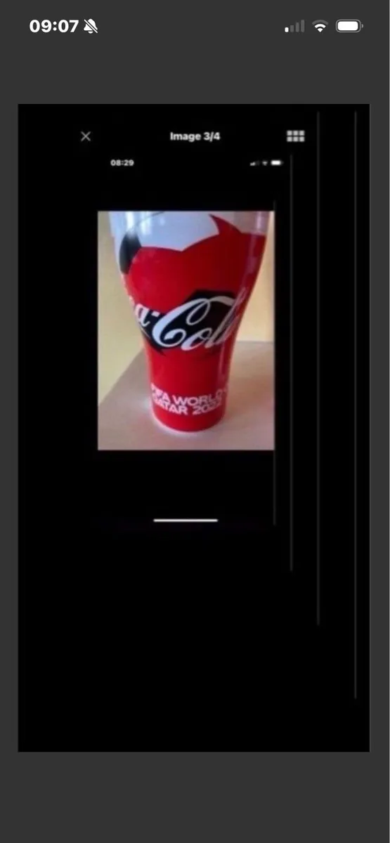 World Cup 2022 Coca Cola Aluminium Cups - Image 3