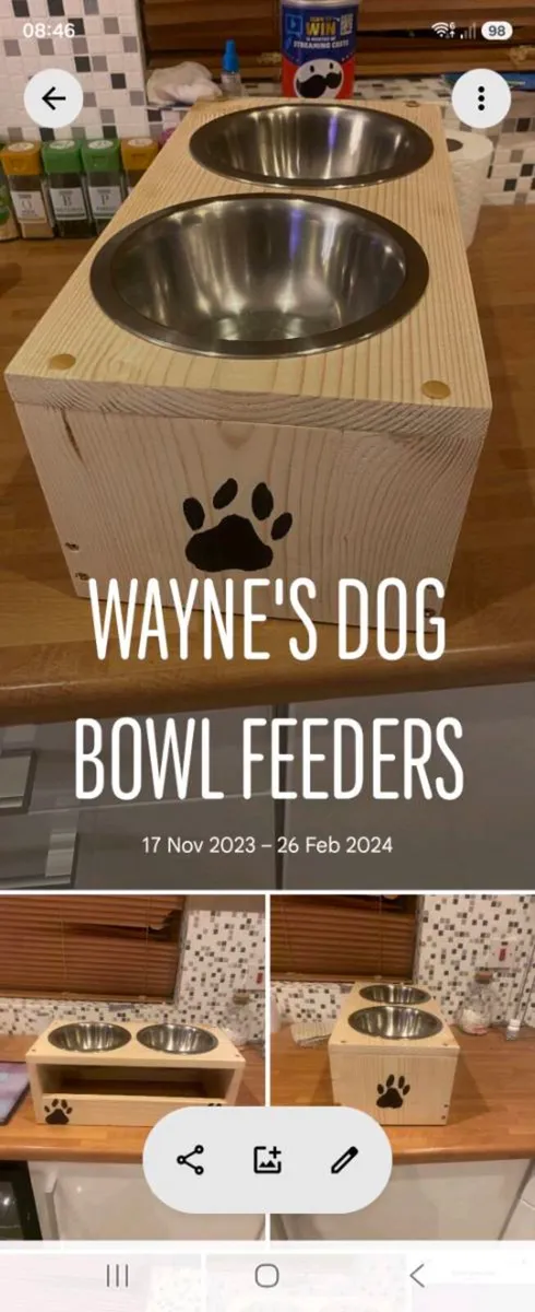 Waynes Dog Bowl Feeders 🐕 - Image 1