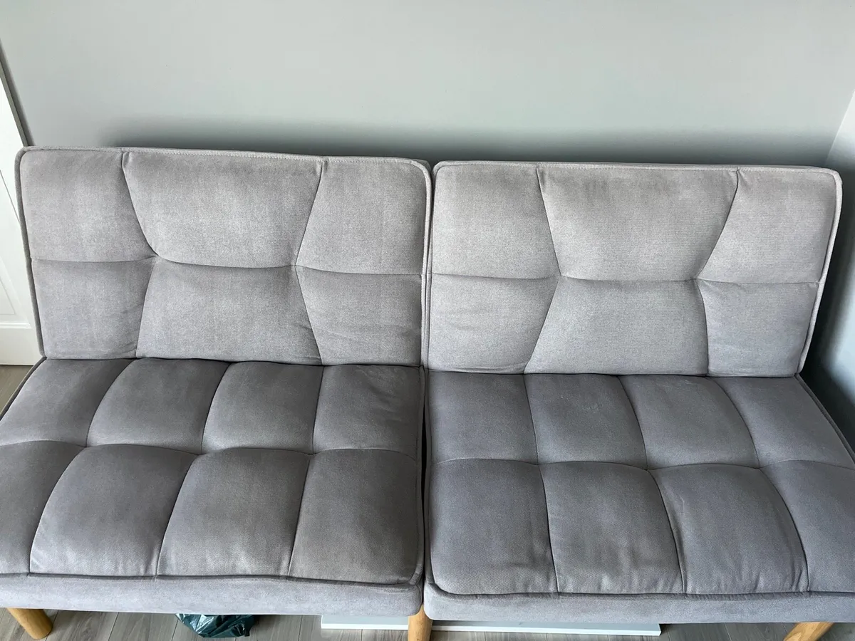 Grey Sofa bed - Image 1