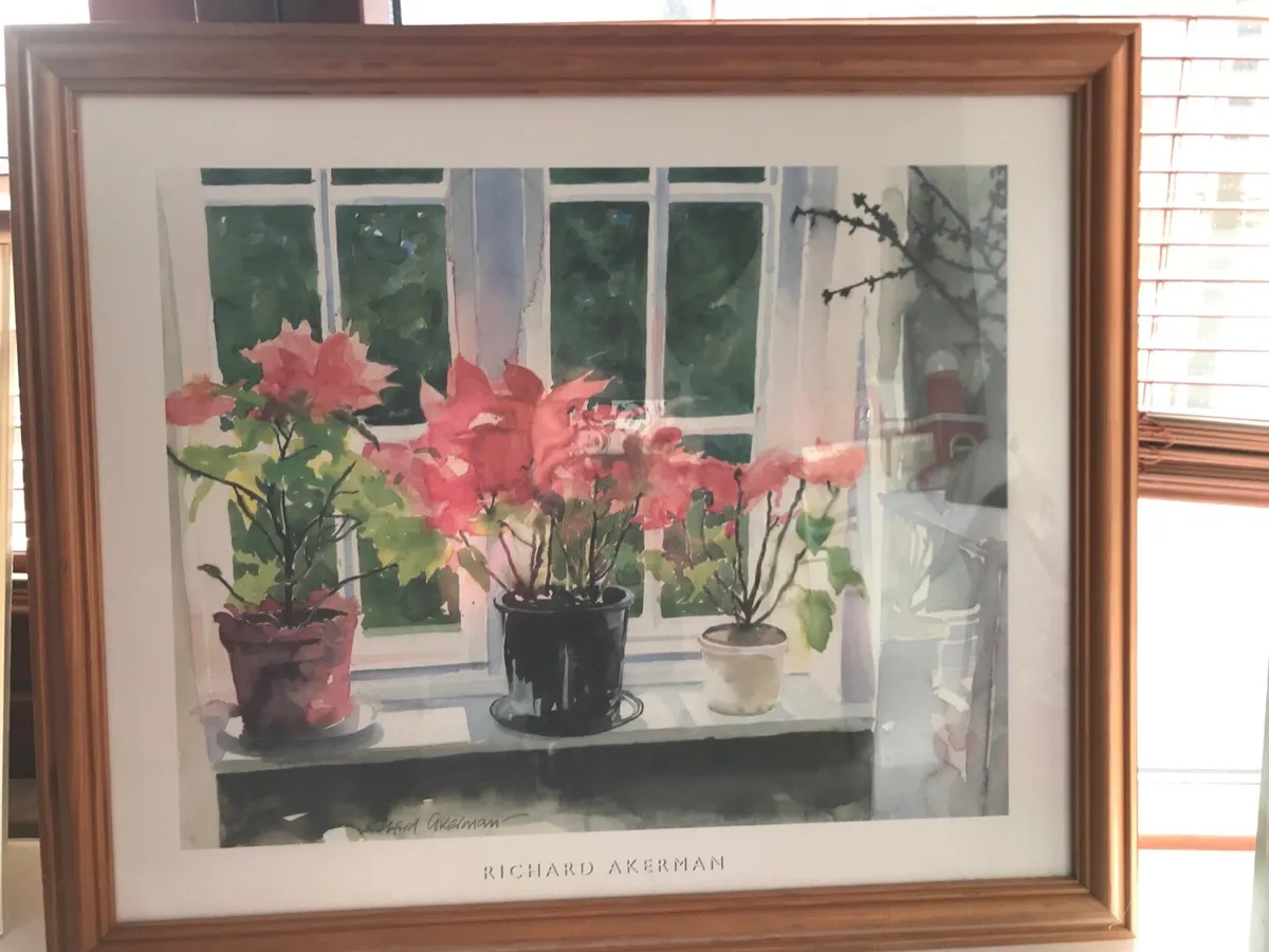 Painting - Poinsettias - Image 1