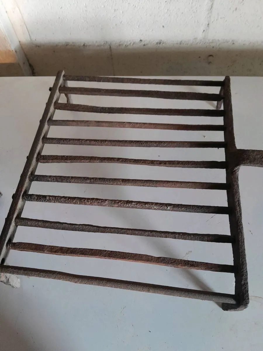 Antique  forge made  fire gridel - Image 1
